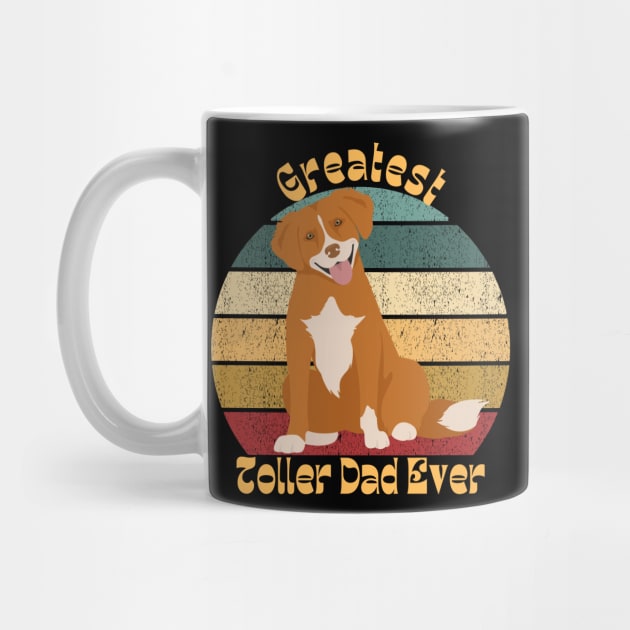 Greatest Toller Dad by TrapperWeasel